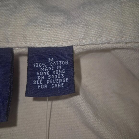 Womens Medium Jacket Ivory Double Breasted Coat by Gap NWT - Picture 4 of 6